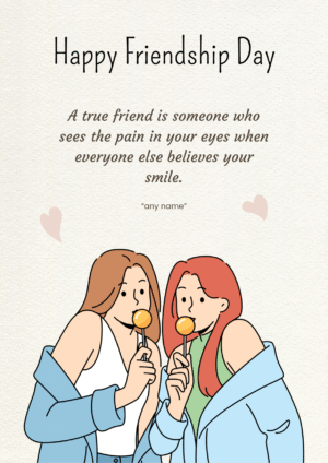 Heartfelt Friendship Moment Card