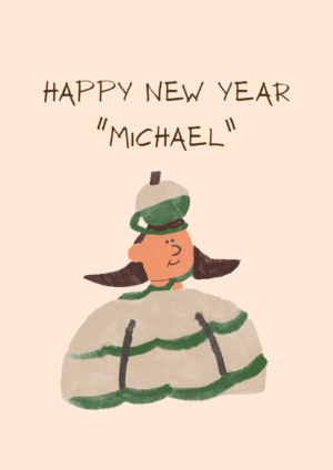 Cosy Winter Sweater New Year Card